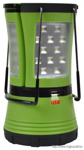 TRACON STLCAMP10W Kemping lámpa 10W, 6000K, 3,7V 1800mAh, 600lm, IP44, 3h