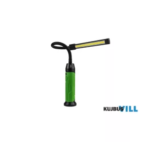   TRACON STLCN10W Akkumulátoros LED kézi lámpa 10+1,5W, 6500K, 3,7V, 4000mAh, 800/90lm, 8 h, IP44