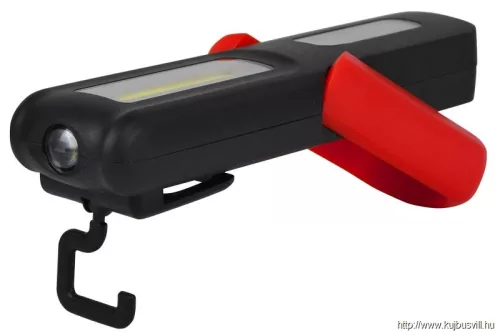 TRACON STLCOB3W Akkumulátoros LED kézi lámpa 3/3W, 6000K, 3.7V 2000mAh, 100/180lm, IP44, 3,5h