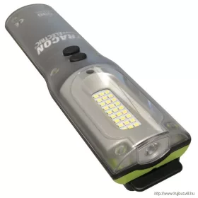   TRACON STLHL10W Nagy teljesítményű LED kézilámpa 10/3W, 6500K, 3,7V, 6600 mAh, Li-Ion, 1000/220lm, 3/9h, IP54