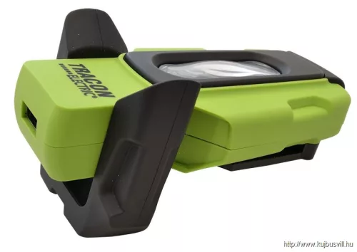 TRACON STLUSB2W Akkumulátoros LED kézi lámpa USB töltő kimenettel 2 W, 6000K, 3,7V, 1800mAh, 200 lm, IP44, 3 h