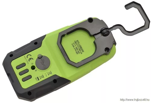 TRACON STLUSB2W Akkumulátoros LED kézi lámpa USB töltő kimenettel 2 W, 6000K, 3,7V, 1800mAh, 200 lm, IP44, 3 h