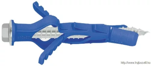 TRACON T10300P Peremes dübel, hatlapfejű peremes csavarral M10×300mm, PA6.6