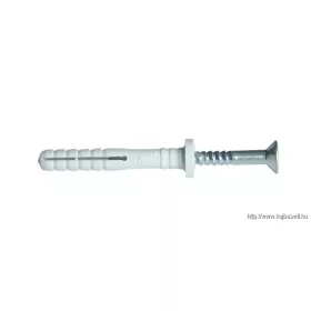   TRACON TB8135 Beüthető tipli+csavar, szürke M8×135mm, PA6.6