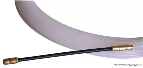 TRACON TBSZ-5 Műanyag vezeték-behúzószál, fém fejjel L=5m, d=3mm