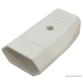   TRACON TCSAL Szerelhető csatlakozóalj,lapos 1×EURO, 250VAC, max.10A