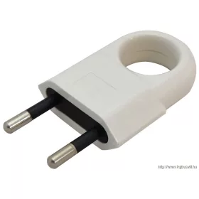   TRACON TCSDLH Szerelhető csatlakozódugó,lapos húzható H03VV-F2x0,75 1×EURO, 250VAC, max.10A