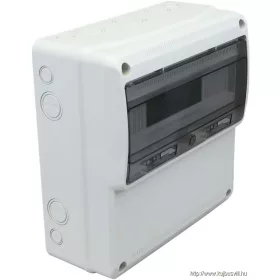   TRACON TDB333315 Üres ipari csatlakozódoboz szerelősínnel, ABS 16mod, H×W×D=330×330×155mm, IP65