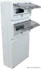 TDB683315 Üres ipari csatlakozódoboz szerelősínnel, ABS 32mod, H×W×D=685×330×150mm, IP65