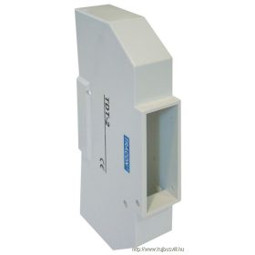   TRACON TDT-2 Védőburkolat sorolható kész.hez, zárt aljú, zárópecsételhető 1 mod., IP40, (L×W×H= 22×116×62mm)