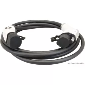   TRACON TECC-21-5M116 E-AUTÓ TÖLTŐKÁBEL 1*16A 3+2P 5M 16A D10mm TYPE2-TYPE1