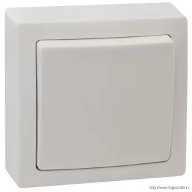   TRACON TFK101 Falon kívüli 1-áramkörös kapcsoló 10AX/250VAC, IP20 (101)