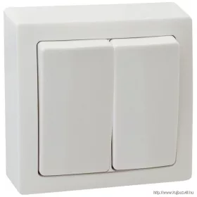   TRACON TFK105 Falon kívüli 2-áramkörös kapcsoló 10AX/250VAC, IP20 (105)