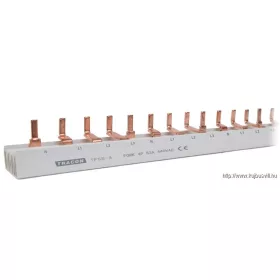   TRACON TFSS-4 Soroló sín - csapos kivitelű max.63A, 230/400VAC, 4P, 56modul, 1m