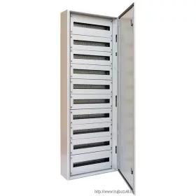   TRACON TGEF6018025 Fémajtós fém elosztószekrény 600×1800×250 / 264M (24×11 rows)