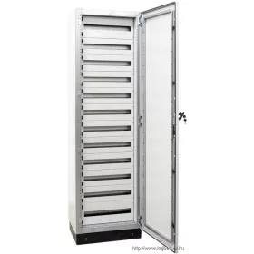   TRACON TGEFM6021040M Moduláris (sorolható)fém elosztószekrény DIN-Rail modulokkal W×L×H=600×2100×400 / 288M (12×24) , IP54