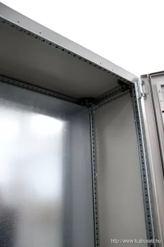 TRACON TGEFM8021040 Moduláris (sorolható) fém elosztószekrény teli szerelőlappal W×L×H=800×2100×400 / IP54