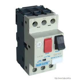   TRACON TGV2-07 Kézi müködtetésű motorvédő kapcsoló 1,6-2,5A, 0,75kW