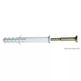   TRACON THC8120 Hosszított tipli+csavar, szürke M8×120mm, PA6.6