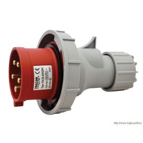   TRACON TICS-0252H Ipari csatlakozó dugó, fokozott védelemmel 32A, 400V, 3P+N+E, 6h, IP67