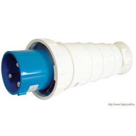   TRACON TICS-033 Ipari csatlakozó dugó, fokozott védelemmel 63A, 250V, 2P+E, 6h, IP67
