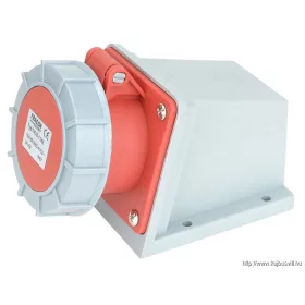   TRACON TICS-1142 Felületre szerelhető ipari csatlakozóaljzat 16A, 400V, 3P+E, 6h, IP67
