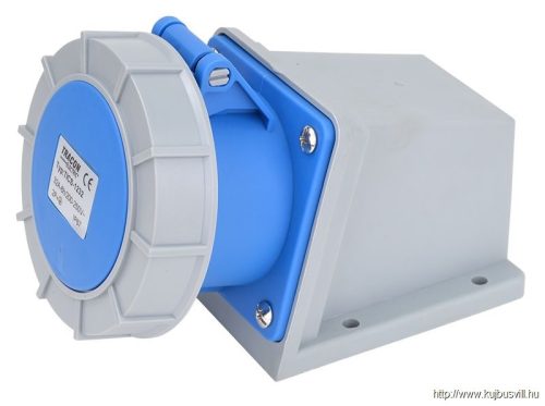 TICS-1232 Felületre szerelhető ipari csatlakozóaljzat 32A, 250V, 2P+E, 6h, IP67