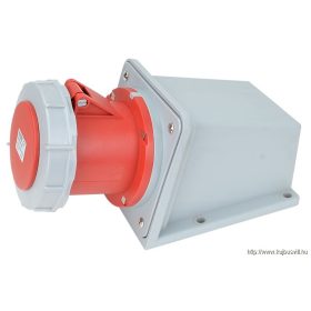   TRACON TICS-144 Felületre szerelhető ipari csatlakozóaljzat 125A, 400V, 3P+E, 6h, IP67