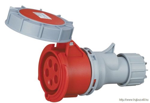 TICS-2152H Ipari csatlakozóaljzat, fokozott védelemmel 16A, 400V, 3P+N+E, 6h, IP67
