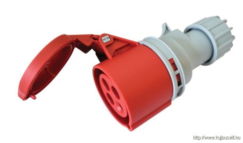TICS-2242H Ipari csatlakozóaljzat, fokozott védelemmel 32A, 400V, 3P+E, 6h, IP67