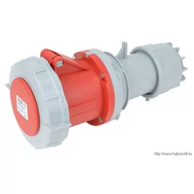   TRACON TICS-234 Ipari csatlakozóaljzat, fokozott védelemmel 63A, 400V, 3P+E, 6h, IP67