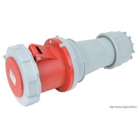   TRACON TICS-244 Ipari csatlakozóaljzat, fokozott védelemmel 125A, 400V, 3P+E, 6h, IP67