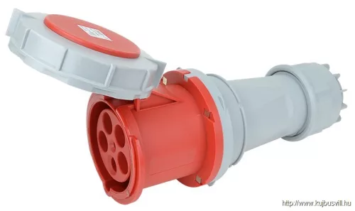 TRACON TICS-245 Ipari csatlakozóaljzat, fokozott védelemmel 125A, 400V, 3P+N+E, 6h, IP67