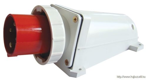 TICS-534 Felületre szerelhető ipari csatlakozó dugó 63A, 400V, 3P+E, 6h, IP67