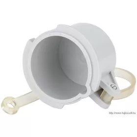   TRACON TICSCAP63345 Vízálló takarósapka csatlakozódugóhoz TICS-033..,TICS-034..,TICS-035..,(63A,3P/4P/5P)d=71,5mm,IP67