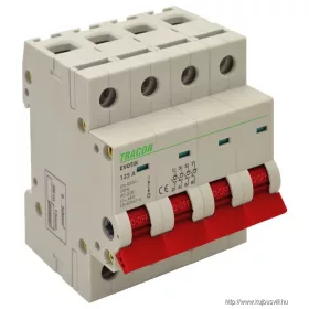 TRACON TIK4-125 Leválasztó kapcsoló 4P, 125A