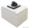 TK-169/4T65 Tokozott kézikapcsoló, BE-KI 400V, 50Hz, 160A, 4P, 37kW, 88×88mm, 90°, IP65