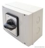 TK-169/4T65 Tokozott kézikapcsoló, BE-KI 400V, 50Hz, 160A, 4P, 37kW, 88×88mm, 90°, IP65