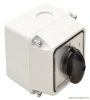 TK-206/2T65 Tokozott kézikapcsoló, BE-KI 400V, 50Hz, 20A, 2P, 5,5kW, 48×48mm, 60°, IP65