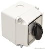 TK-209/3T Tokozott kézikapcsoló, BE-KI 400V, 50Hz, 20A, 3P, 5,5kW, 48×48mm, 90°, IP44