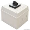 TKB-256/3T65 Tokozott választókapcsoló, 0-1-2 400V, 50Hz, 25A, 2×3P, 7,5kW, 48×48mm, 60°, IP65