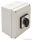 TKB-259/3T65 Tokozott választókapcsoló, 0-1-2 400V, 50Hz, 25A, 2×3P, 7,5kW, 48×48mm, 90°, IP65