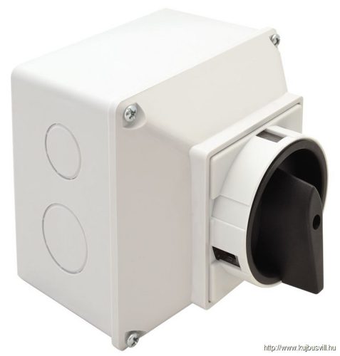 TKF-32T Tokozott főkapcsoló, BE-KI 400V, 50Hz, 32A, 4P, 11kW, 64×64mm, IP44