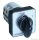 TKM-20/QT Tokozott közvetlen motorkapcsoló, BE-KI 400V, 50Hz, 20A, 5,5kW, 48×48mm, IP44