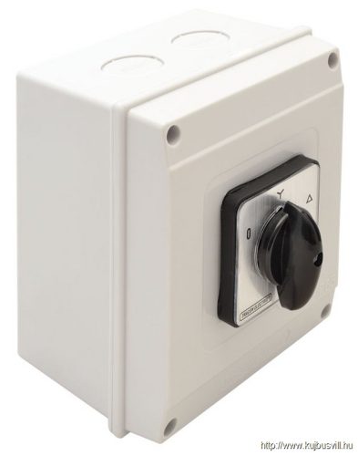 TKM-25/CT65 Tokozott közvetlen Y-D motorkapcsoló 400V, 50Hz, 25A, 7,5kW, 48×48mm, IP65