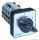 TKM-32/D Dahlander motorkapcsoló 400V, 50Hz, 32A, 11kW, 64×64mm,