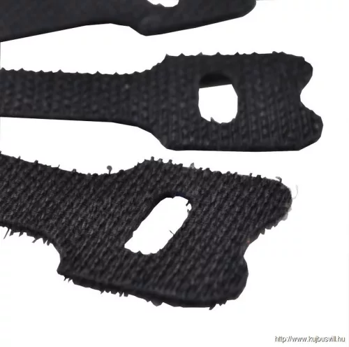 TRACON TKR130 Tépőzáras kábelrendező d=35mm (s=12,5mm, l=130mm)