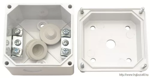 TRACON TK/T1+F1/ Összeállított tokozat 20 A-es TK kézikapcsolókhoz IP44