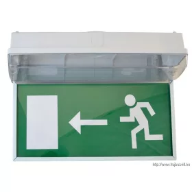   TRACON TLBV-18-KJ Kijáratjelző tábla TLBV-18 típusokhoz mennyezetre,oldal nyíl