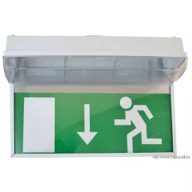   TRACON TLBV-18-KL Kijáratjelző tábla TLBV-18 típusokhoz mennyezetre, le nyíl